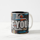 Love you ツートーンマグカップ (正面右)