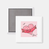 Love You – マグネット (正面/裏面)