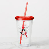 Love You Acrylic Tumbler アクリルタンブラー (裏面)