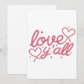 Love You All Sign シーズンカード (正面/裏面)