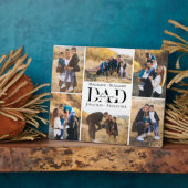 Love You Always Dad Simple Photo Collage Keepsake フォトプラーク (側面)