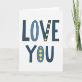 Love You Always Greeting Card カード (正面)