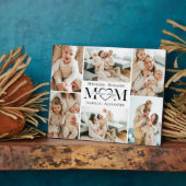 Love You Always Mom Simple Photo Collage Keepsake フォトプラーク (側面)