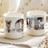 Love You and Me Add Photo And Name コーヒーマグカップ