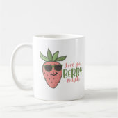 Love You Berry Much Strawberry Mug コーヒーマグカップ (左)