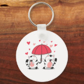 Love You Cats Keyring キーホルダー (正面)