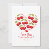 Love You Cherry Much Valentine's Day Card (正面)