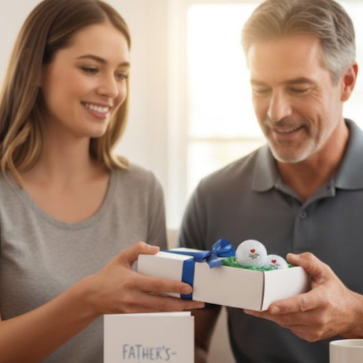 'Love You Dad' Father's Day, Birthdays, Touching ゴルフボール