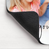 Love You Daddyスクリプト名インフォーマルフォトオーバーレイ マウスパッド (コーナー)