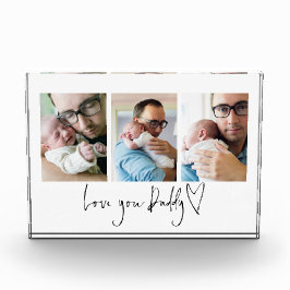 Love You Daddyスクリプト3枚の写真 フォトブロック