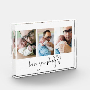 Love You Daddyスクリプト3枚の写真 フォトブロック