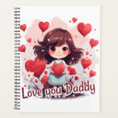 Love you Daddy プランナー手帳 (正面)