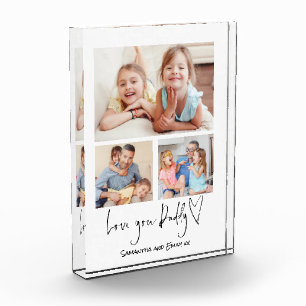 Love You Daddy 3枚の写真非公式スクリプト名 フォトブロック