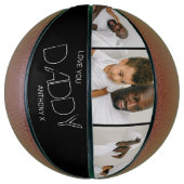 Love You Daddy 3 Photo バスケットボール (縦)