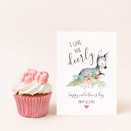 Love You Deally Kids Classroomバレンタインデー シーズンカード