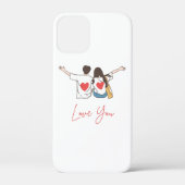 ❤️ Love You Forever - オーダーメイド 高級 iPhone カー​​ス | Case-Mate iPhoneケース (裏面)