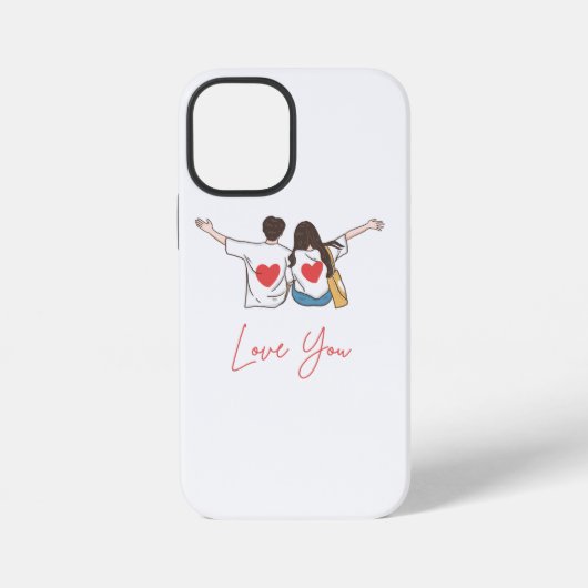 ❤️ Love You Forever - オーダーメイドiPhoneケース | iPhoneケース (裏面)