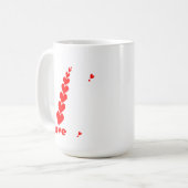 Love you  forever Valentine day  Coffee & Tea Mug コーヒーマグカップ (正面左)