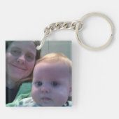 Love You Gramonaの写真パーソナライズされた キーホルダー (裏面)