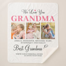 Love You GRAMONA孫フォトコラージュ白