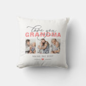 Love You Gramona 12-Photo Collageスクリプエレガントト クッション (正面)