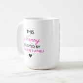 Love You Gramona» 1-photo コーヒーマグカップ (正面左)