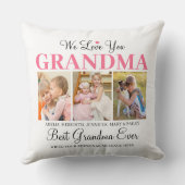 Love You Gramona - Gramona Ever最高の Photo Collage クッション (裏面)