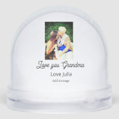 Love you Grandma photo name love message grandkids (裏面)