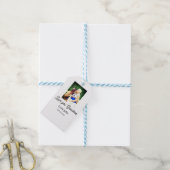 Love you Grandma photo name love message grandkids ギフトタグ (より糸付き)