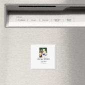 Love you Grandma photo name love message grandkids マグネット (インサイチュ (食洗機))