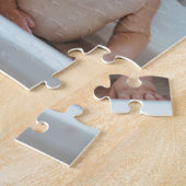 Love You Grandpaフォトコラージメッセージ1,014ピース ジグソーパズル (側面)