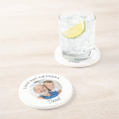 Love You Grandpa Keepsake Photo コースター (側面)