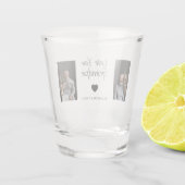 Love You Grandpa withハート&写真 –  ショットグラス (裏面)