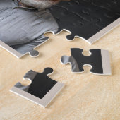 Love You Grandpa withハート&写真 –  ジグソーパズル (側面)