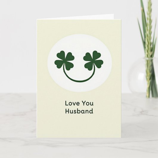 Love You Husband Lucky Card カード (正面)