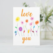 love you Invitation 招待状 (スタンド正面)