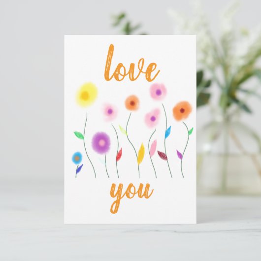 love you Invitation 招待状 (スタンド正面)