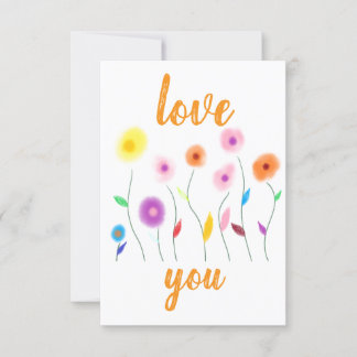 love you Invitation 招待状