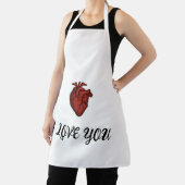 Love You - kitchen Gift  エプロン (インサイチュ)