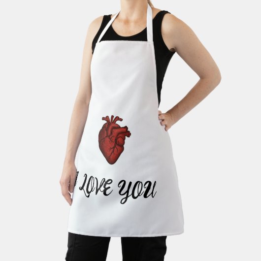 Love You - kitchen Gift  エプロン (インサイチュ)