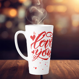 Love You Large Latte Mug カフェラテマグ