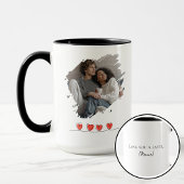 Love You Latte Valentine's Day Photo Personalized マグカップ