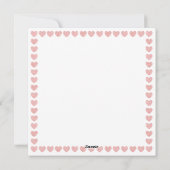 Love You Llama Holiday Card シーズンカード (裏面)