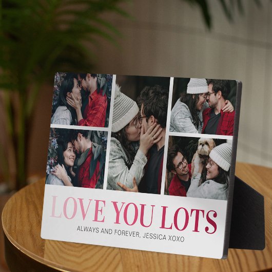 Love You Lots 5 写真 フォトプラーク