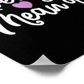 Love You Mean It Valentines Day Insrational Novelt ポスター (角)