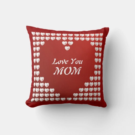 Love You Mom American Mojo枕 クッション (正面)