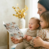 Love You Mom Heart Photo Collage Mother's Day カード