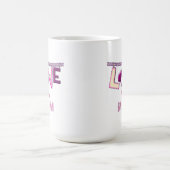 Love You Mom Mug コーヒーマグカップ (中央)