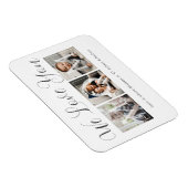 Love You Mom Photo Collage マグネット (右側)