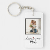 Love You Mom Photo Mother's Day キーホルダー (正面)